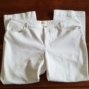 Coldwater Creek White Jeans sz20